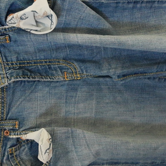 Genetic Denim Recessive Gene Skinny Slim Bootcut Jeans Size 32 - Picture 10 of 16